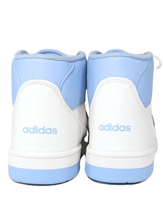 Adidas Womens 8 Break Start Mid White Glow Blue Lace Up Sneakers IH7879 main image 4